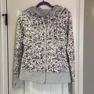 Lululemon Leopard Floral Hoodie